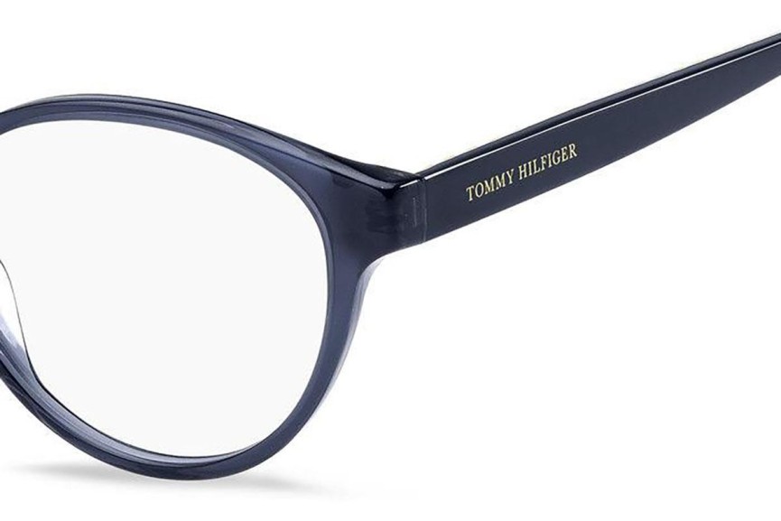Okulary korekcyjne Tommy Hilfiger TH2007 46C Okrągłe Niebieskie