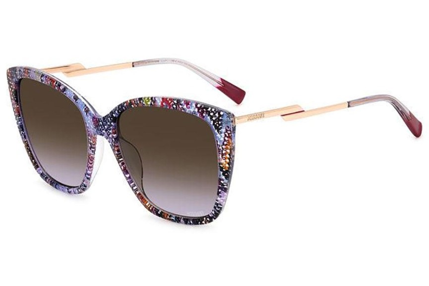 Okulary przeciwsłoneczne Missoni MIS0123/G/S X19/3X Kocie oczy Wielokolorowe