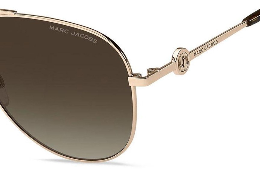 Okulary przeciwsłoneczne Marc Jacobs MARC653/S 01Q/HA Pilotki (Aviator) Złote