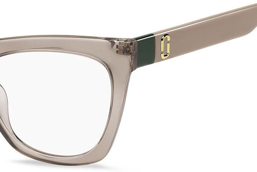 Okulary korekcyjne Marc Jacobs MARC649 F45 Kocie oczy Beżowe