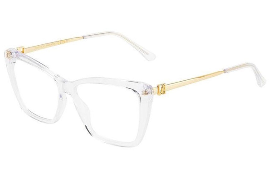 Okulary korekcyjne Jimmy Choo JC375 900 Kocie oczy Przezroczyste