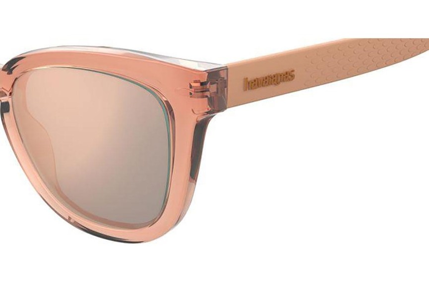 Ochelari de soare Havaianas ROSA 9R6/0J Cat Eye Bej