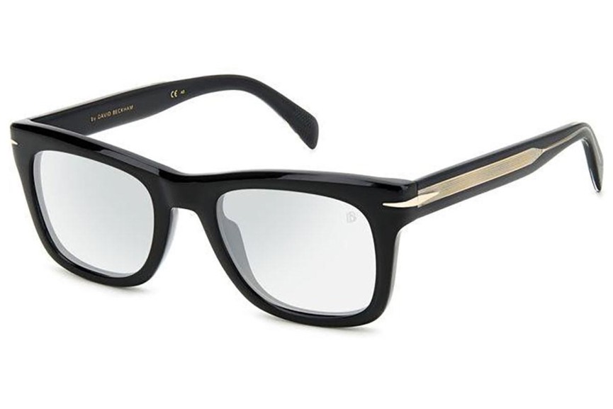 Okulary korekcyjne David Beckham DB7105/BB 807/G6 blue-light [non-prescription] Kwadratowe Czarne