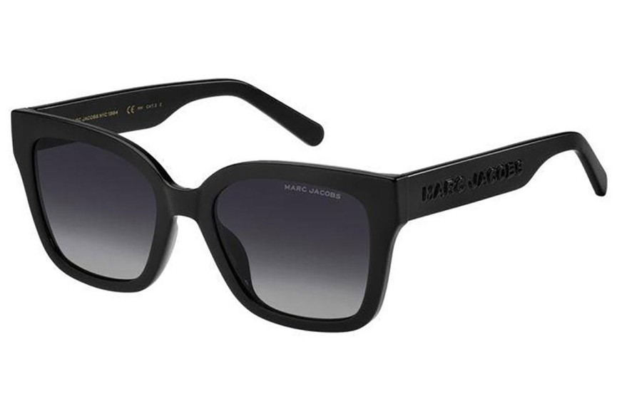 Zonnebril Marc Jacobs MARC658/S 08A/WJ Polarized Vierkant Zwart