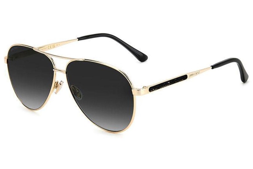 Okulary przeciwsłoneczne Jimmy Choo JIMENA/S 2M2/9O Pilotki (Aviator) Złote
