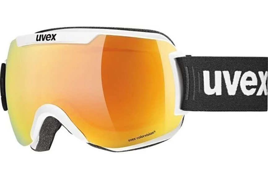 Gogle narciarskie uvex downhill 2000 CV White Mat S2 Pojedyncze | Shield Białe