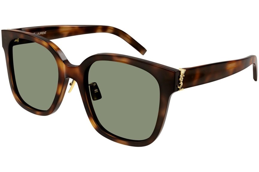 Okulary przeciwsłoneczne Saint Laurent SLM105/F 003 Okrągłe Havana
