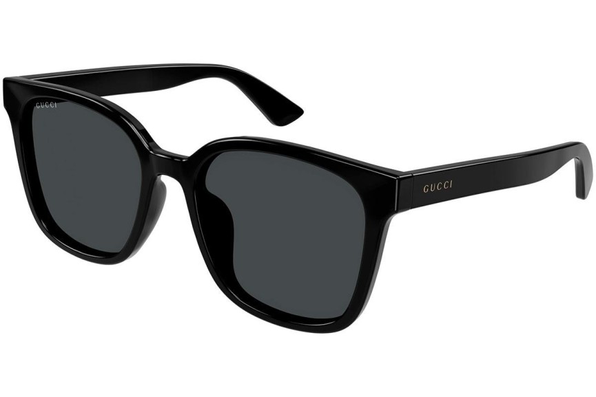 Okulary przeciwsłoneczne Gucci GG1346SK 001 Okrągłe Czarne