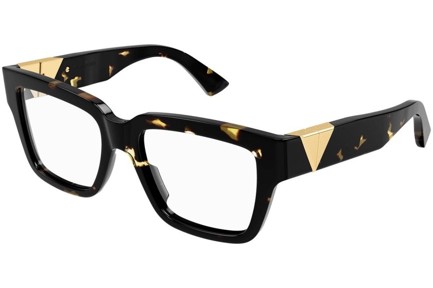 Okulary korekcyjne Bottega Veneta BV1222O 002 Kwadratowe Havana