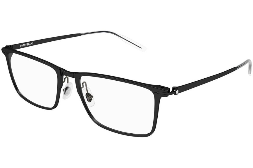 Okulary korekcyjne Mont Blanc MB0285OA 004 Prostokątne Czarne
