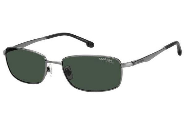 Okulary przeciwsłoneczne Carrera CARRERA8043/S R80/QT Prostokątne Srebrne