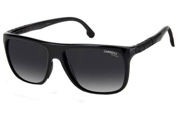 Okulary przeciwsłoneczne Carrera HYPERFIT17/S 807/WJ Polarized Kwadratowe Czarne