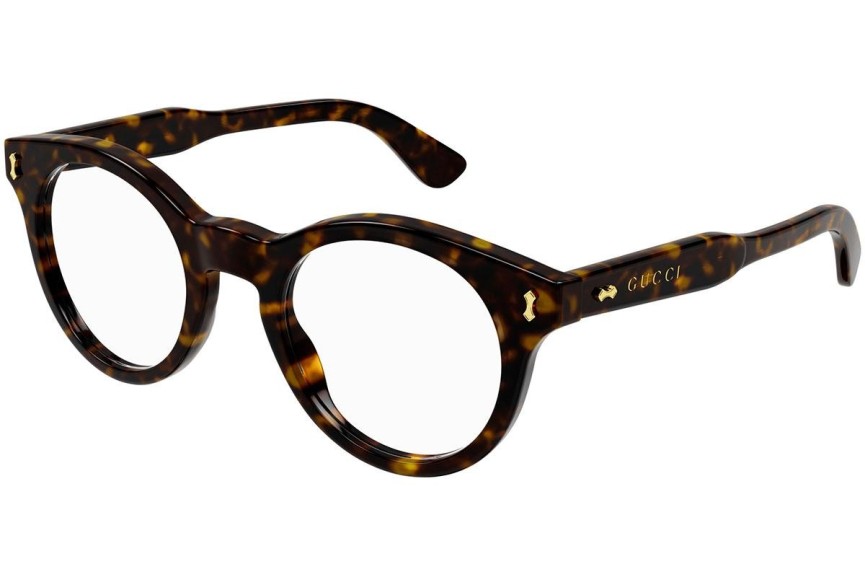 Okulary korekcyjne Gucci GG1266O 004 Owalne Havana