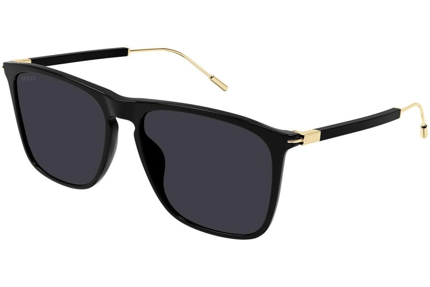 Okulary przeciwsłoneczne Gucci GG1269S 001 Kwadratowe Czarne