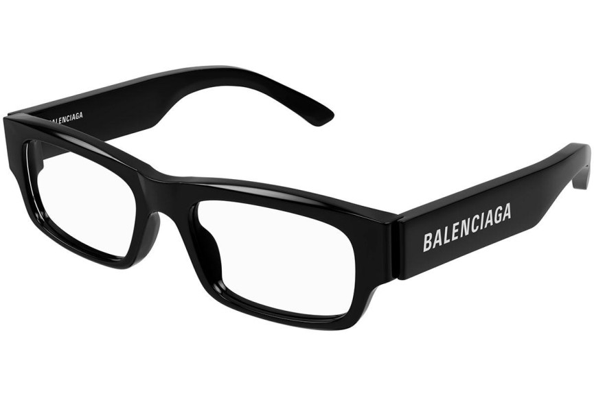 Okulary korekcyjne Balenciaga BB0265O 001 Prostokątne Czarne