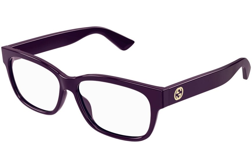 Okulary korekcyjne Gucci GG1341O 004 Prostokątne Fioletowe