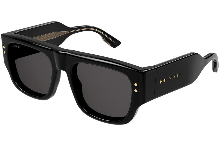 Okulary przeciwsłoneczne Gucci GG1262S 001 Kwadratowe Czarne