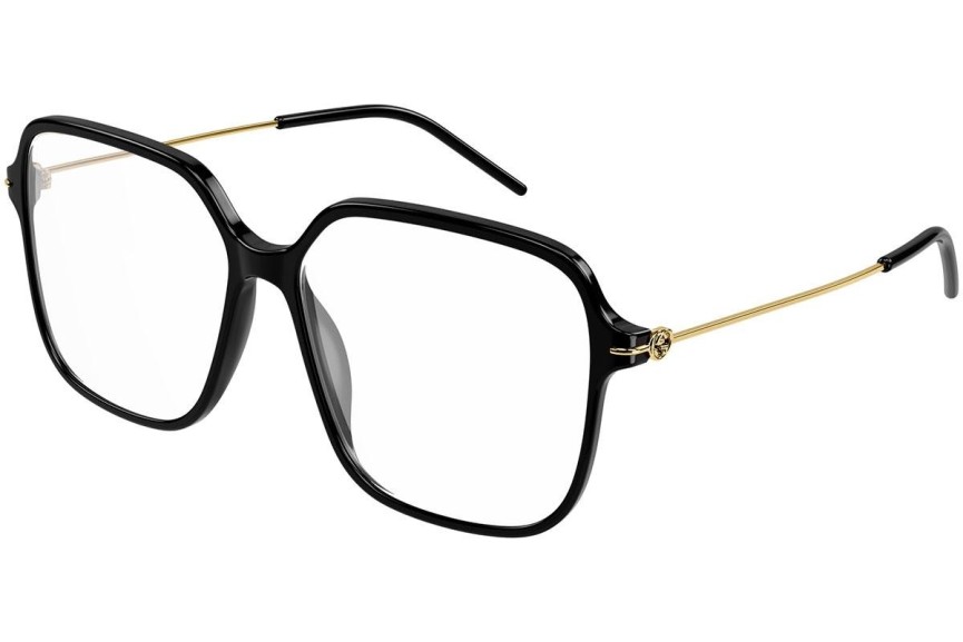 Okulary korekcyjne Gucci GG1271O 001 Kwadratowe Czarne