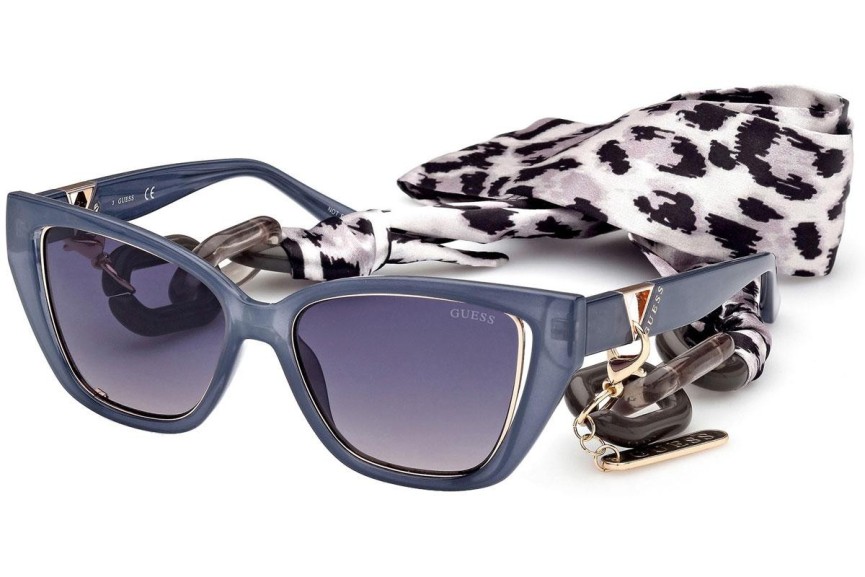 Okulary przeciwsłoneczne Guess GU7816 20W Kocie oczy Szare
