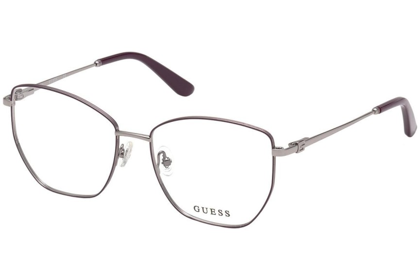 Okulary korekcyjne Guess GU2825 083 Kwadratowe Srebrne