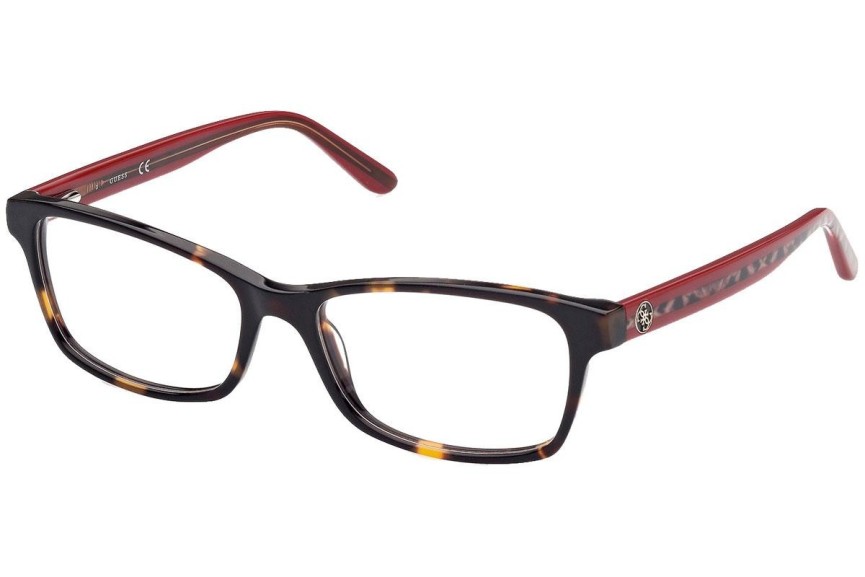 Ochelari Guess GU2874 052 Dreptunghiulari Havana