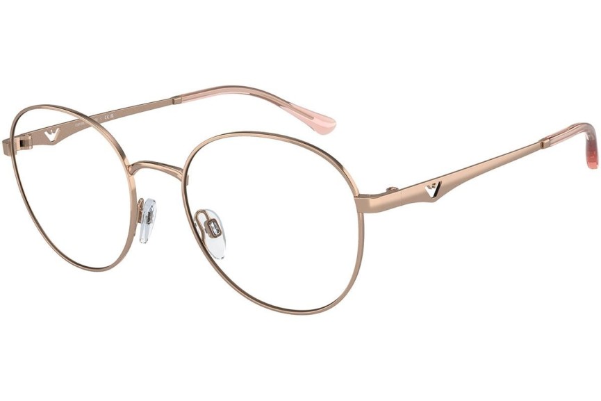 Okulary korekcyjne Emporio Armani EA1144 3011 Okrągłe Złote