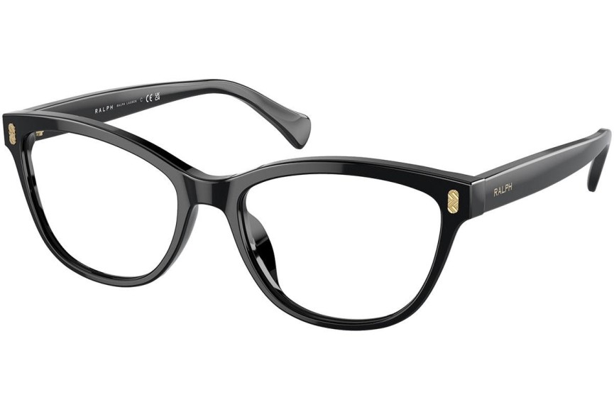 Okulary korekcyjne Ralph by Ralph Lauren RA7152U 5001 Owalne Czarne