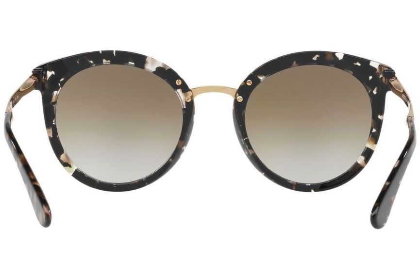 Okulary przeciwsłoneczne Dolce & Gabbana DG4268 911/6E Oversize Czarne