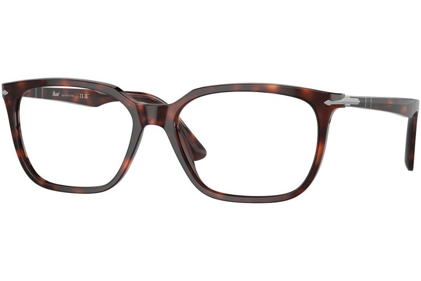 Okulary korekcyjne Persol PO3298V 24 Prostokątne Havana