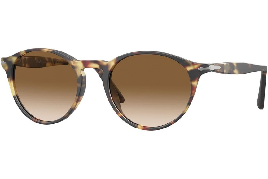 Okulary przeciwsłoneczne Persol Galleria '900 Collection PO3092SM 900551 Okrągłe Havana
