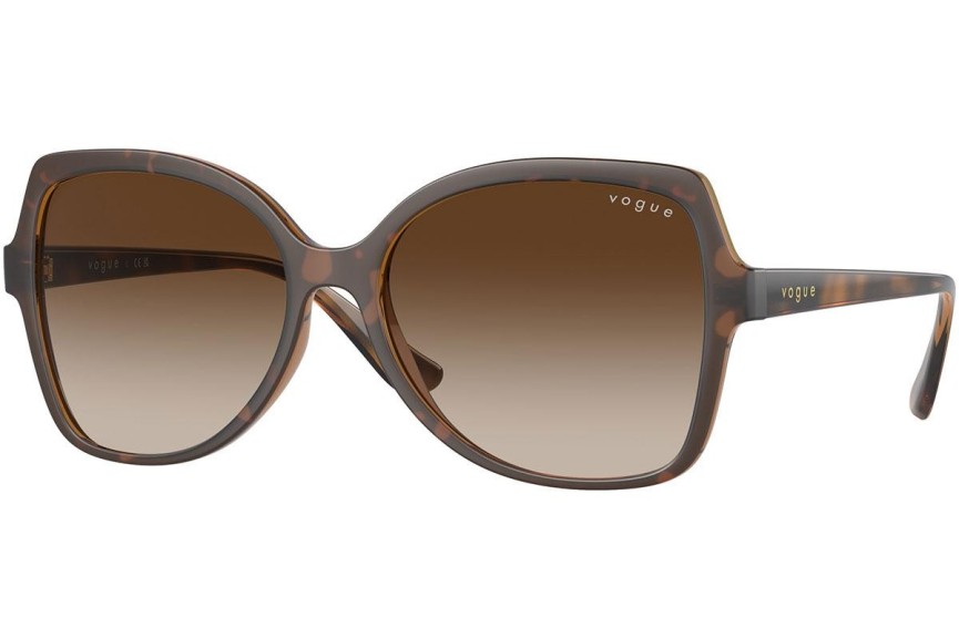 Okulary przeciwsłoneczne Vogue Eyewear VO5488S 238613 Oversize Havana