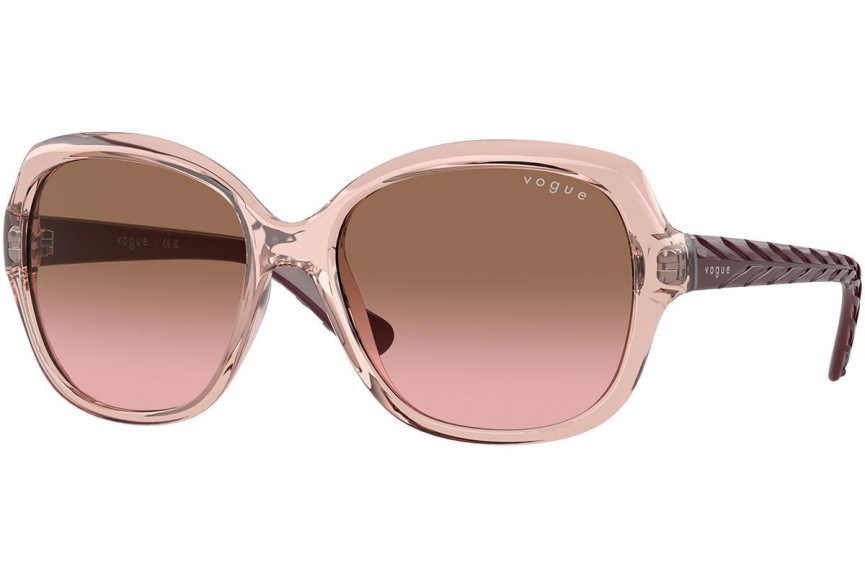 Okulary przeciwsłoneczne Vogue Eyewear VO2871S 286414 Oversize Różowe
