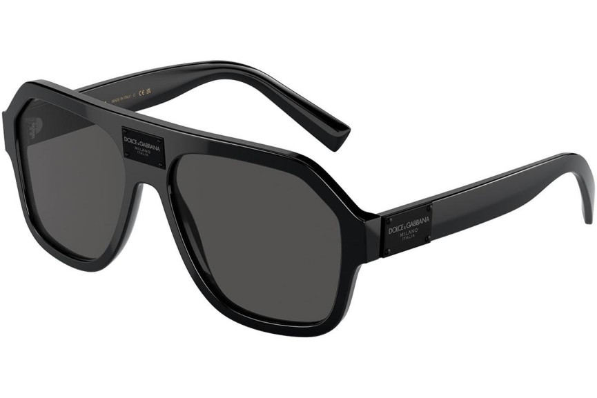 Okulary przeciwsłoneczne Dolce & Gabbana DG4433 501/87 Pilotki (Aviator) Czarne
