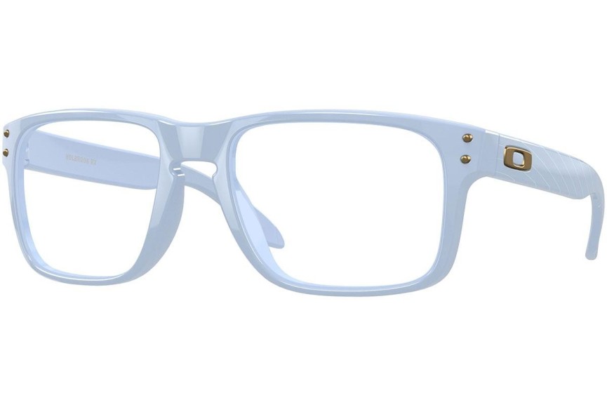 Okulary korekcyjne Oakley Holbrook RX OX8156-13 Kwadratowe Niebieskie