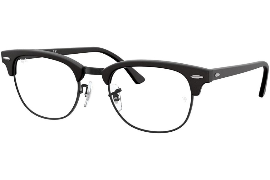 szemüvegeinket Ray-Ban Clubmaster Optics RX5154 2077 Browline Fekete