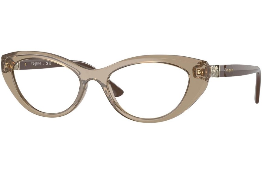 Okulary korekcyjne Vogue Eyewear VO5478B 2940 Owalne Brązowe