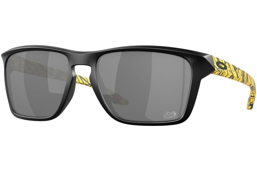 Okulary przeciwsłoneczne Oakley Sylas OO9448-37 Prostokątne Czarne
