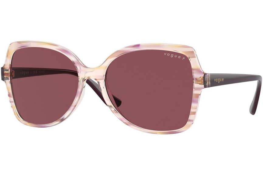 Okulary przeciwsłoneczne Vogue Eyewear VO5488S 30625Q Polarized Oversize Wielokolorowe