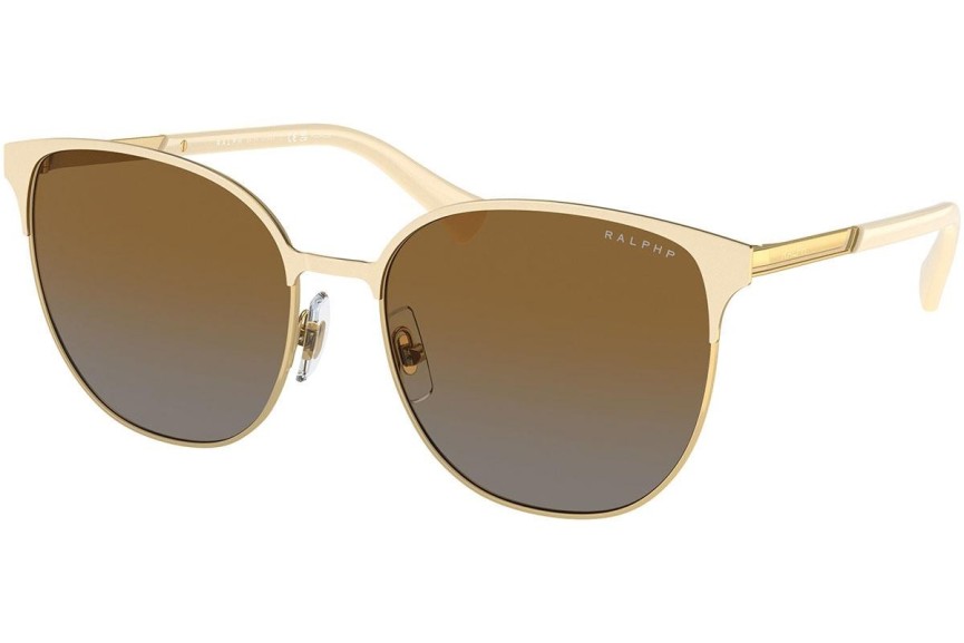 Sunglasses Ralph by Ralph Lauren RA4140 9004T5 Polarized Okrągłe Złote