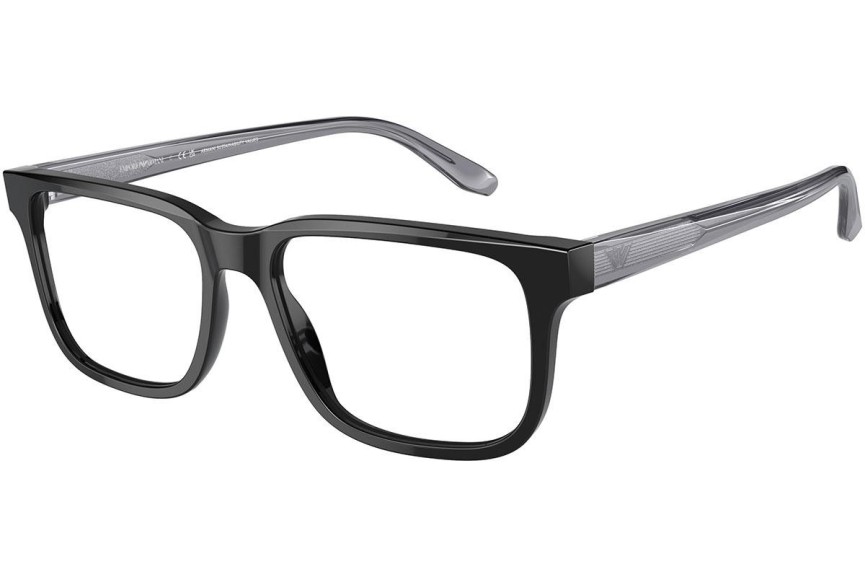 Okulary korekcyjne Emporio Armani EA3218 5017 Kwadratowe Czarne