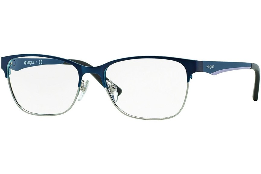 Okulary korekcyjne Vogue Eyewear Light and Shine Collection VO3940 964S Kwadratowe Niebieskie