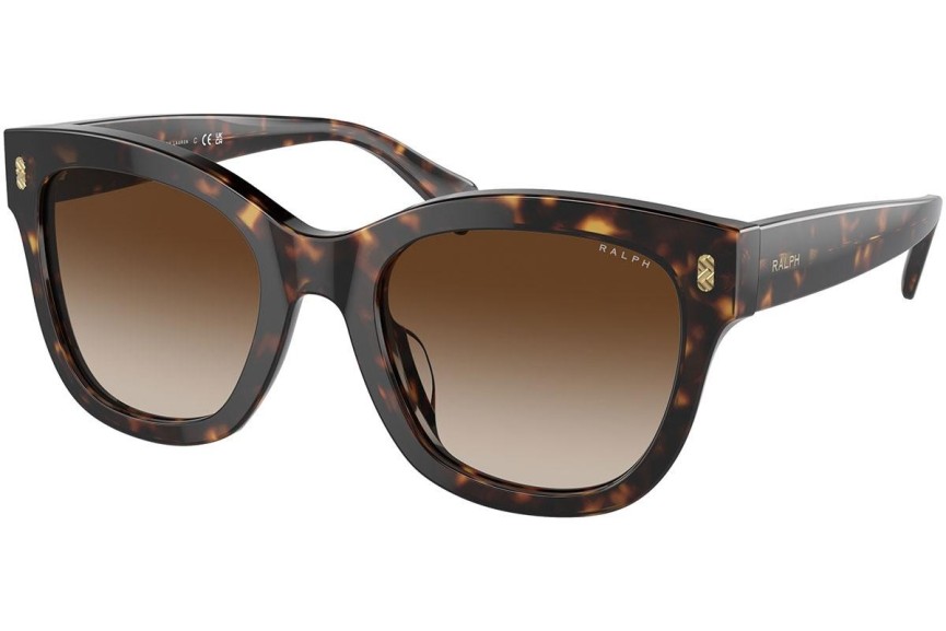 Okulary przeciwsłoneczne Ralph by Ralph Lauren RA5301U 500313 Kocie oczy Havana