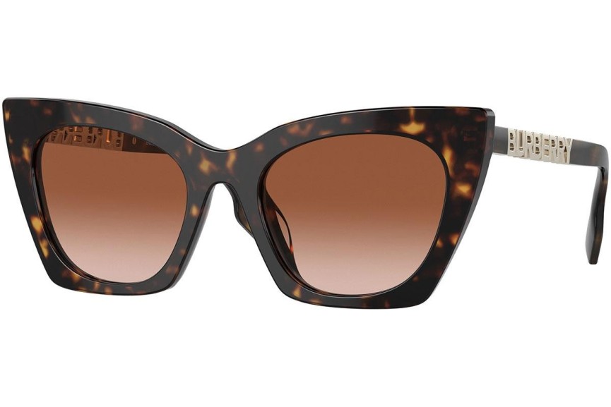 Okulary przeciwsłoneczne Burberry Marianne BE4372U 300213 Kocie oczy Havana