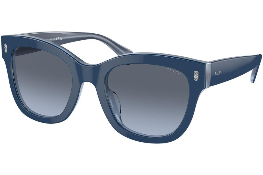 Okulary przeciwsłoneczne Ralph by Ralph Lauren RA5301U 60648F Kocie oczy Niebieskie