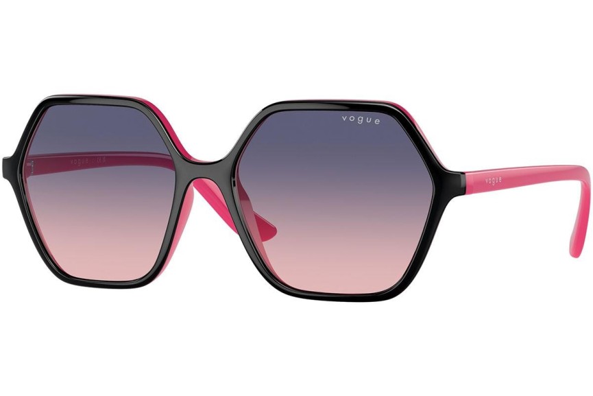 Okulary przeciwsłoneczne Vogue Eyewear VO5361S 3009I6 Kwadratowe Czarne