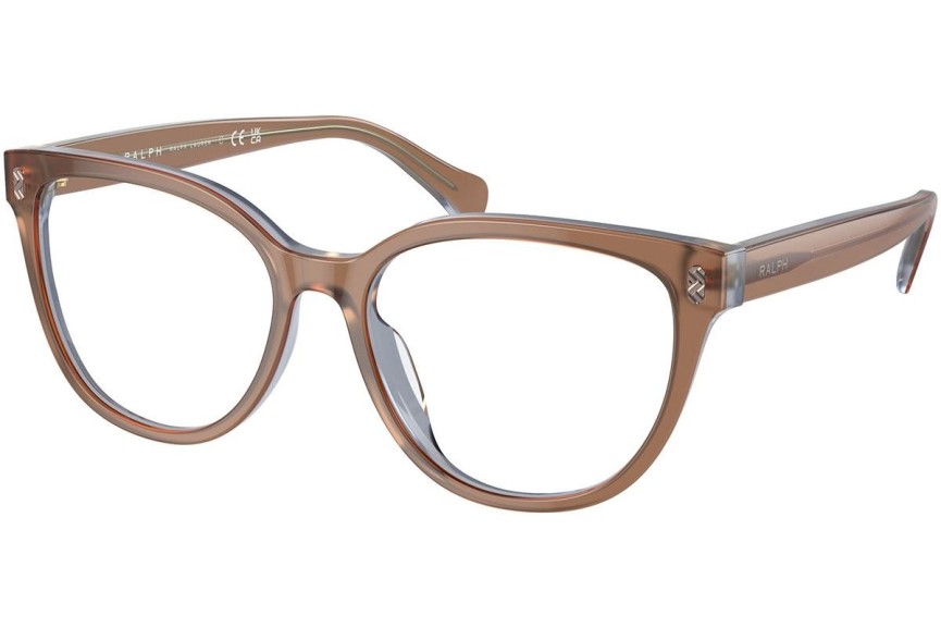 Okulary korekcyjne Ralph by Ralph Lauren RA7153 6067 Okrągłe Brązowe