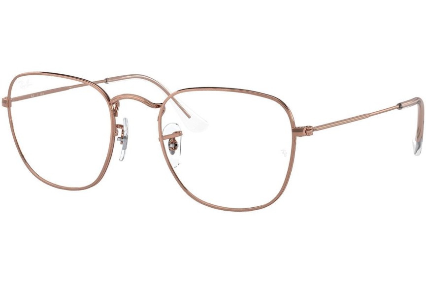 Okulary korekcyjne Ray-Ban Frank RX3857V 3094 Okrągłe Brązowe