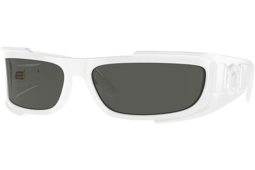 Okulary przeciwsłoneczne Versace VE4446 314/87 Prostokątne Białe