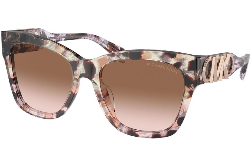 Okulary przeciwsłoneczne Michael Kors Empire Square MK2182U 334513 Kocie oczy Havana