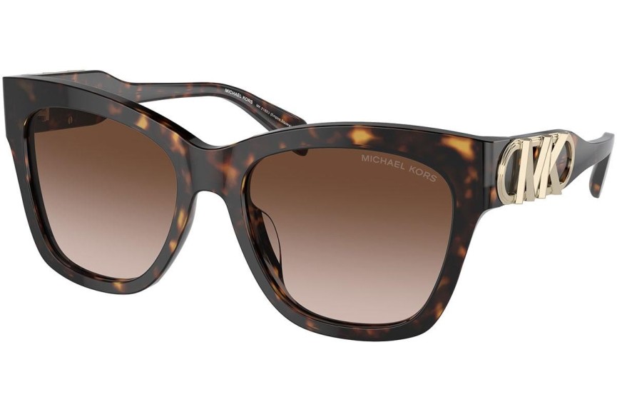 Okulary przeciwsłoneczne Michael Kors Empire Square MK2182U 300613 Kocie oczy Havana